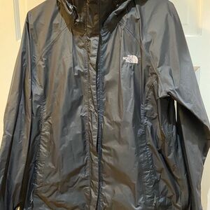 North face Women’s black rain jacket
